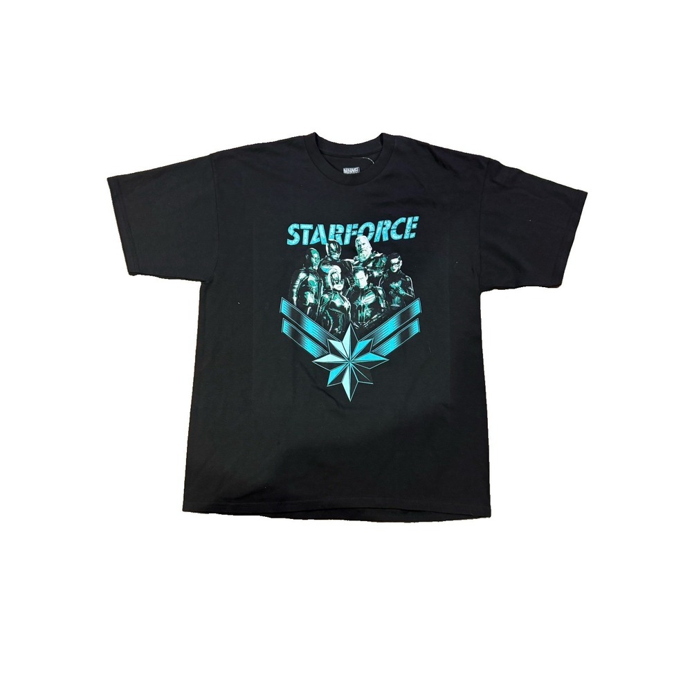 Marvel Captain Marvel Starforce Team Graphic T-Shirt Men's XL NWOT